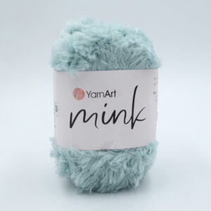 Пряжа YarnArt Mink 348 сіро-блакитний