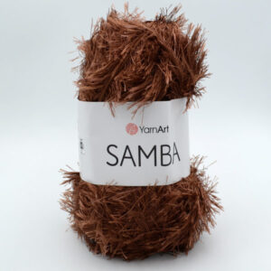 Пряжа YarnArt Samba 2034 коричневий