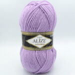 Пряжа Alize Lana Gold 166 лиловый