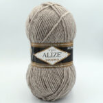 Пряжа Alize Lana Gold 207 сіро-бежевий
