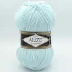 Пряжа Alize Lana Gold 522 м'ятно-блакитний