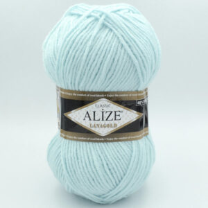 Пряжа Alize Lana Gold 522 м’ятно-блакитний