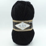 Пряжа Alize Lana Gold 60 черный