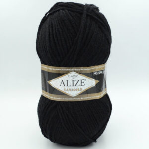 Пряжа Alize Lana Gold 60 черный