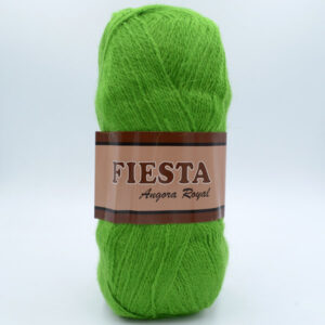 Пряжа Fiesta Angora Royal 392 зелений