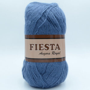 Пряжа Fiesta Angora Royal 650 синий