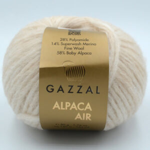 Пряжа Gazzal Alpaca Air 71 світлий бежевий