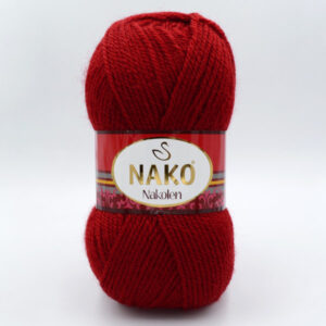 Пряжа Nako Nakolen бордо 1175