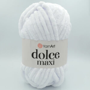 Пряжа YarnArt Dolce Maxi 741 білий