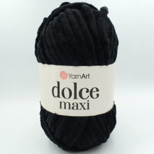 Пряжа YarnArt Dolce Maxi 742 черный