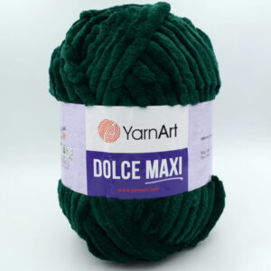 Пряжа YarnArt Dolce Maxi 774 темно-зелений