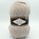 Пряжа Alize Lana Gold 152 бежевий меланж