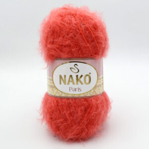 Пряжа Nako Paris 11271 червоно-кораловий