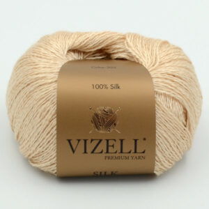 Пряжа Vizell Silk 205 пісочно-бежевий