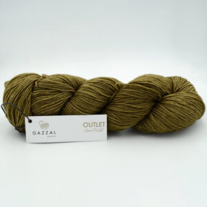Gazzal Wool Star Сток 100 г темно-оливковый