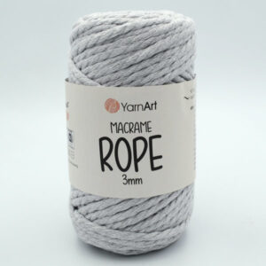 YarnArt Macrame Rope 3мм світло-сірий 756