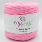 Трикотажна пряжа ReTwisst T-Shirt Yarn рожевий