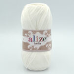 Пряжа Alize Bella 55 білий