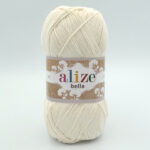 Пряжа Alize Bella 62 молочный