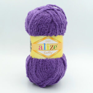 Пряжа Alize Softy 44 фиолетовый