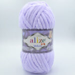 Пряжа Alize Velluto 146 сиреневый