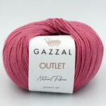 Gazzal Wool 175 малиновий 50 г Сток
