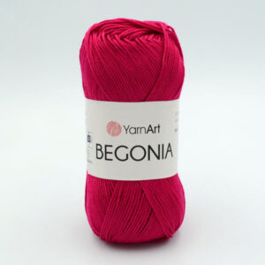 Пряжа YarnArt Begonia 6358 малиновый