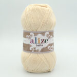 Пряжа Alize Bella 01 молочный