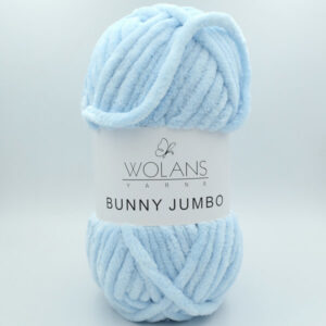Пряжа Wolans Bunny Jumbo 200-11 голубой
