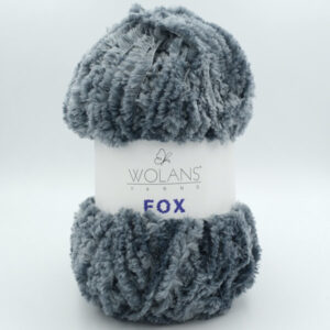 Пряжа Wolans Fox 110-09 темно-серый
