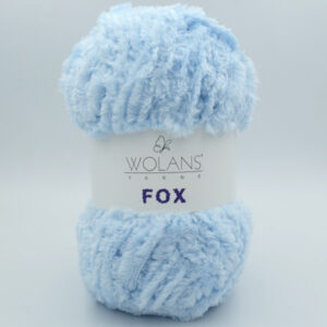 Пряжа Wolans Fox 110-11 светло-голубой