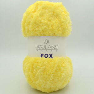 Пряжа Wolans Fox 110-14 желтый