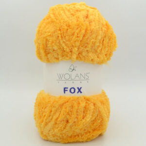 Пряжа Wolans Fox 110-25 желто-оранжевый