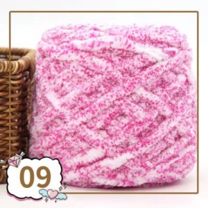 Плюшевая пряжа Твид  100г/80м