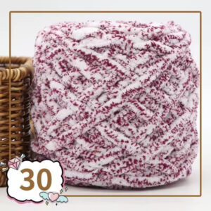Плюшевая пряжа Твид  100г/80м