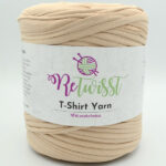Трикотажная пряжа ReTwisst T-Shirt Yarn светло-бежевый