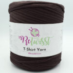Трикотажна пряжа ReTwisst T-Shirt Yarn шоколад