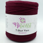 Трикотажна пряжа ReTwisst T-Shirt Yarn бордо
