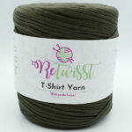 Трикотажная пряжа ReTwisst T-Shirt Yarn темный хаки