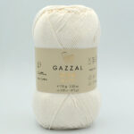 Пряжа Gazzal Giza Matte 5551 молочний