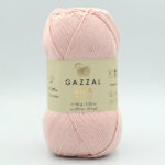 Пряжа Gazzal Giza Matte 5591 пудра