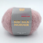 Пряжа Kid Silk Mohair 151607 сухая роза