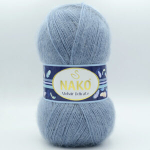 Пряжа Nako Mohair Delicate 1986 (6122) джинс
