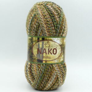 Пряжа Nako Boho 87719 Forest