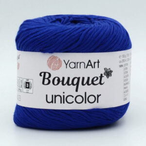Пряжа YarnArt Bouquet (Букет) unicolor 3222 синий