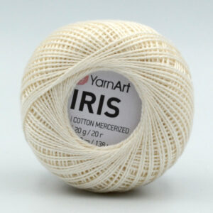 Пряжа YarnArt Iris 911 молочний