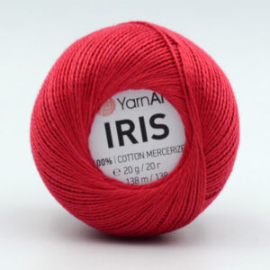 Пряжа YarnArt Iris 916 червоний