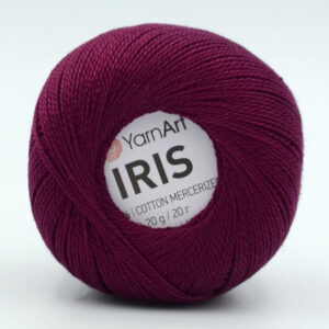Пряжа YarnArt Iris 920 вишневий