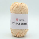 YarnArt Macrame 2 мм 165 кремовый