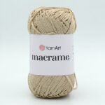 YarnArt Macrame 2 мм 166 бежевий